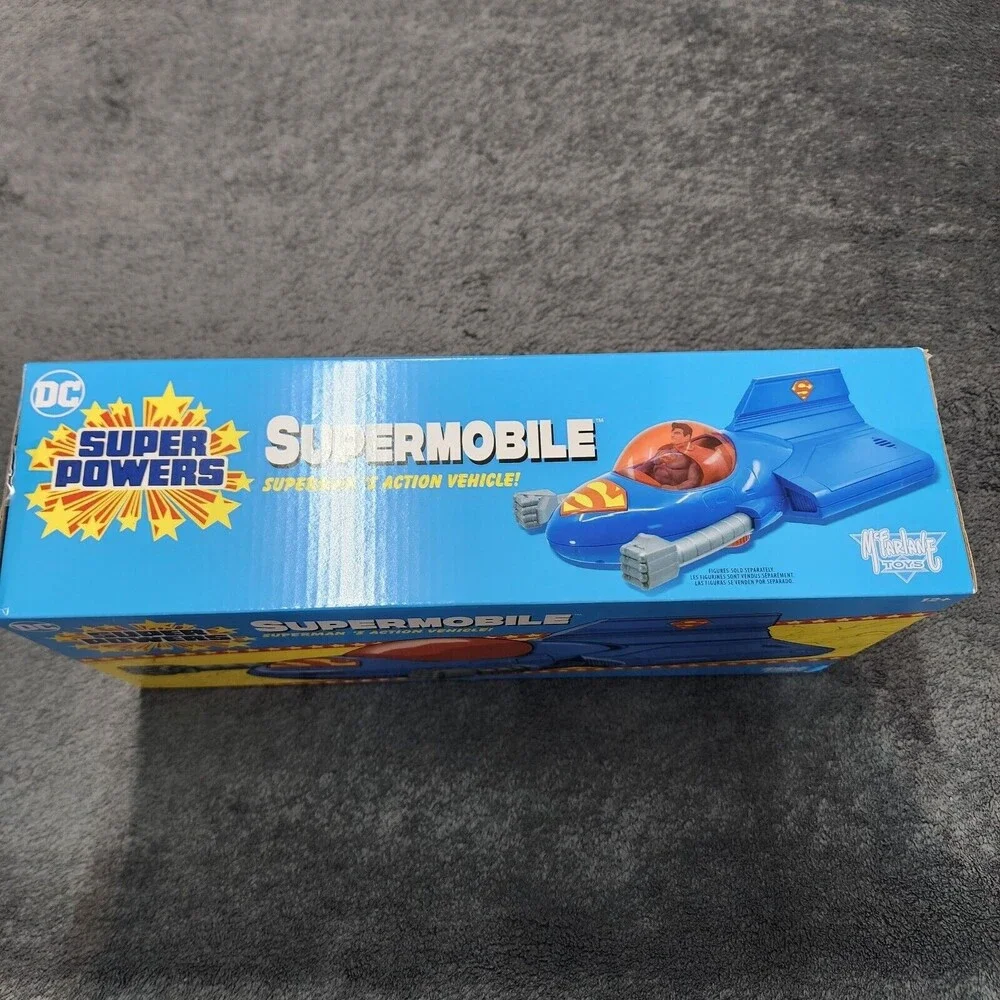 DC Super Powers SUPERMOBILE Superman's Action Vehicle McFarlane Toys 2022 - NEW!